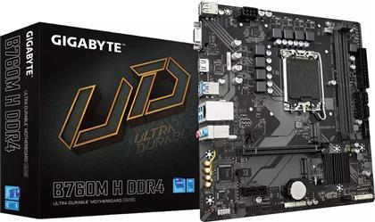 Gigabyte B760M H DDR4 rev. 1.0 Motherboard Micro ATX με Intel 1700 Socket