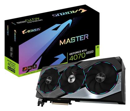 Gigabyte GeForce RTX 4070 Super 12GB GDDR6X Master Κάρτα Γραφικών