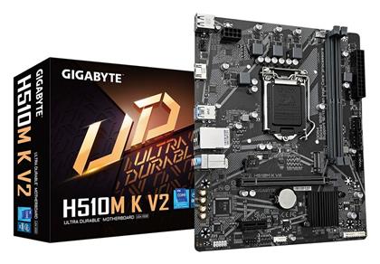 Gigabyte H510M K V2 rev. 1.0 Motherboard Micro ATX με Intel 1200 Socket