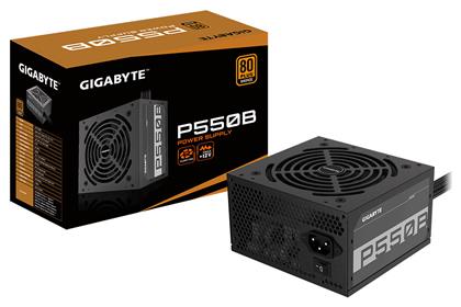 Gigabyte P550B 550W Μαύρο Τροφοδοτικό Υπολογιστή Full Wired 80 Plus Bronze