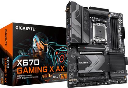 Gigabyte X670 Gaming X AX rev. 1.0 Wi-Fi Motherboard ATX με AMD AM5 Socket από το e-shop