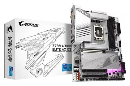 Gigabyte Z790 Aorus Elite AX ICE Wi-Fi Motherboard ATX με Intel 1700 Socket από το e-shop