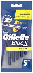 Gillette Blue II Plus Slalom 5τμχ