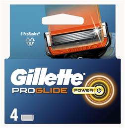 Gillette ProGlide Power Ανταλλακτικές Κεφαλές με 5 Λεπίδες & Λιπαντική Ταινία
