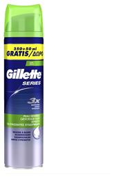 Gillette Sensitive Αφρός Ξυρίσματος με Αλόη για Ευαίσθητες Επιδερμίδες 300ml