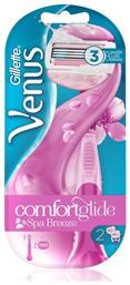 Gillette Venus Comfortglide Ξυραφάκι Σώματος με Ανταλλακτική Κεφαλή 3 Λεπίδων & Λιπαντική Ταινία Spa Breeze από το Pharm24