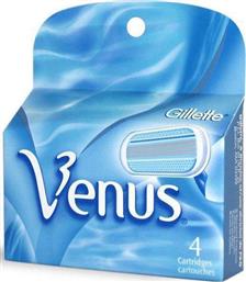Gillette Venus Smooth Ανταλλακτικές Κεφαλές με 3 Λεπίδες και Λιπαντική Ταινία 4τμχ από το Pharm24