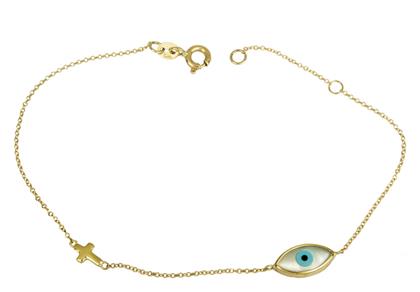 Γυναικείο Βραχιόλι Χρυσό 9Κ