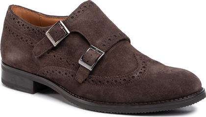 Gino Rossi Suede Ανδρικά Oxfords Καφέ
