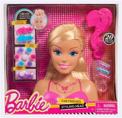 Giochi Preziosi Barbie Fashionistas Κεφάλι Ομορφιάς (Διάφορα Σχέδια) 1τμχ