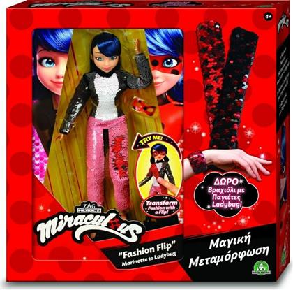 Giochi Preziosi Κούκλα Miraculous Μαγική Μεταμόρφωση για 4+ Ετών από το Moustakas Toys