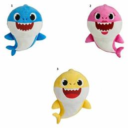 Giochi Preziosi Λούτρινο Baby Shark Family με Ήχο 25 εκ. (Διάφορα Σχέδια) 1τμχ