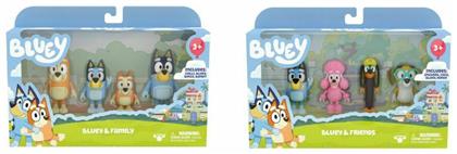 Giochi Preziosi Παιχνίδι Μινιατούρα Bluey για 3+ Ετών (Διάφορα Σχέδια) 4τμχ