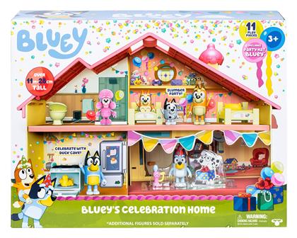 Giochi Preziosi Παιχνίδι Μινιατούρα Bluey - Το Σπίτι Της Μπλούι - Ωρα Για Πάρτι Bluey για 3+ Ετών