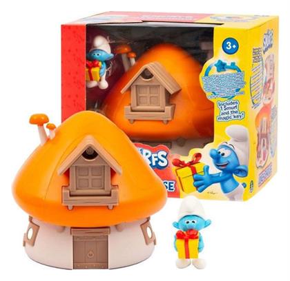 Giochi Preziosi Παιχνίδι Μινιατούρα Το Μαγικό Σπίτι Μανιτάρι με Μαγικό Κλειδί Στρουμφάκια για 3+ Ετών 15εκ. (Διάφορα Σχέδια) 1τμχ