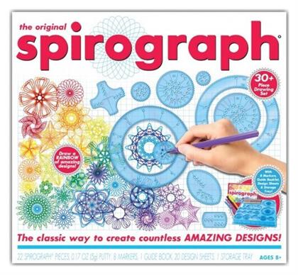 Giochi Preziosi Ζωγραφική Σετ Σχεδιασμού Spirograph για Παιδιά 8+ Ετών από το BlablaToys