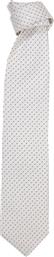 Giorgio Armani 350011-7S489 Ανδρική Γραβάτα με Σχέδια σε Λευκό Χρώμα από το Plus4u