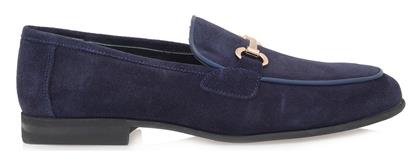 Giovanni Morelli Suede Ανδρικά Loafers σε Μπλε Χρώμα