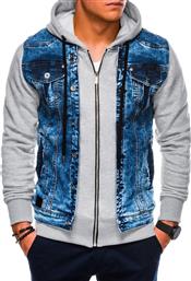 ΓΚΡΙ DENIM ΤΖΑΚΕΤ - 479271 από το Style Icon Boutique
