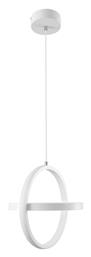 GloboStar Alice Κρεμαστό Φωτιστικό Λευκό 25x22x25εκ. από το Designdrops