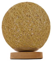GloboStar Hyde WiFi Επιτραπέζιο Διακοσμητικό Φωτιστικό με Ντουί για Λαμπτήρα E27 Μπεζ