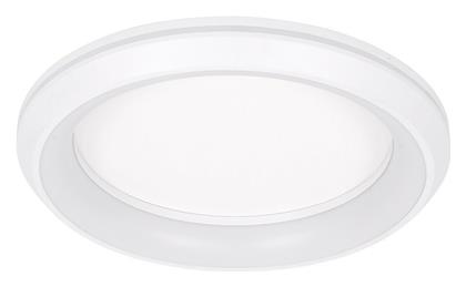 GloboStar Melina Μοντέρνα Πλαστική Πλαφονιέρα Οροφής με Ενσωματωμένο LED σε Λευκό χρώμα 48cm από το Designdrops