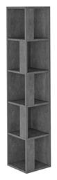 Γωνιακή Βιβλιοθήκη Piano 31.4x31.4x158.9εκ.