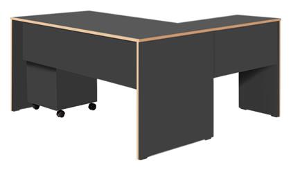 Γωνιακό Επαγγελματικό Γραφείο Rio 160x144x75εκ.