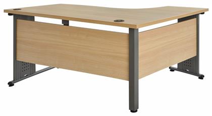Γωνιακό Επαγγελματικό Γραφείο Valden 160x120x75εκ.