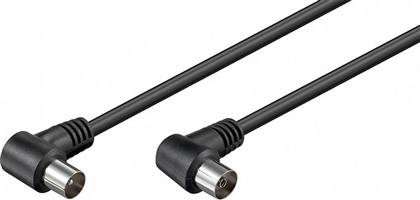 Goobay Antenna Cable Coax male - Coax female Μαύρο 1.5m (11525) από το Elektrostore24