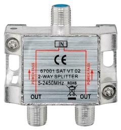 Goobay SAT-Splitter 2-way Διακλαδωτής
