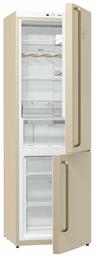 Gorenje NRK6192CLI Retro Ψυγειοκαταψύκτης 300lt NoFrost Υ185xΠ60xΒ59.2εκ. Μπεζ