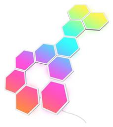 Govee WiFi Διακοσμητικό Φωτιστικό με Φωτισμό RGB Hexagon LED Λευκό 10τμχ