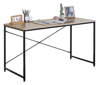 Γραφείο Υπολογιστή Iverton 120x60x70εκ. Δρυς/μαύρο