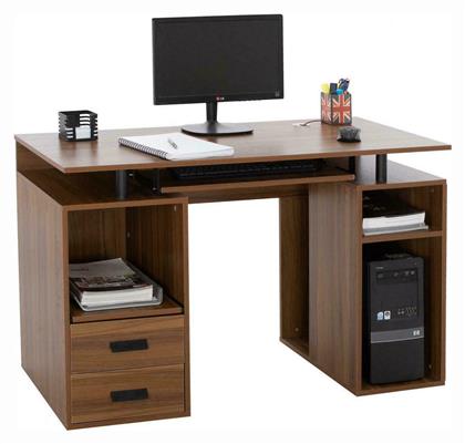 Γραφείο Υπολογιστή Status 120x55x76εκ. Walnut από το e-shop