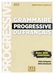 GRAMMAIRE PROGRESSIVE FRANCAIS DEBUTANT COMPLET (+200 EXERCICES) (+ CD) UPDATED από το Filinda