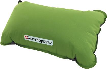 Grasshoppers Elite Αυτοφούσκωτο Μαξιλάρι Camping Πράσινο 51x30εκ. από το Esmarket