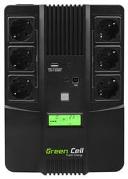 Green Cell AiO UPS Line-Interactive 800VA 480W