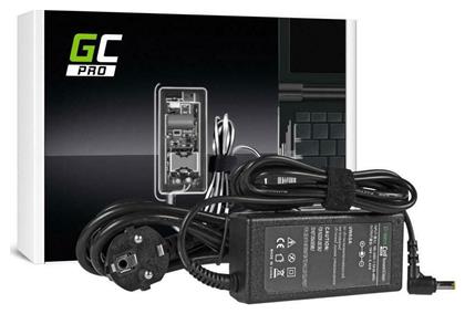 Green Cell PRO Φορτιστής Laptop 65W 19V 3.42A για Acer με Αποσπώμενο Καλώδιο Τροφοδοσίας