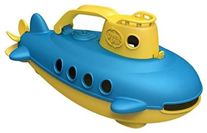 Green Toys Submarine Παιχνίδι Παραλίας Πράσινο Yellow Cabin