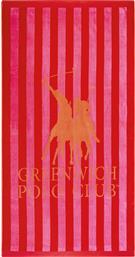 Greenwich Polo Club 3629 Πετσέτα Θαλάσσης Κόκκινη 180x90εκ. από το Aithrio
