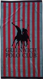 Greenwich Polo Club 3777 Πετσέτα Θαλάσσης Κόκκινη 180x90εκ. από το Designdrops