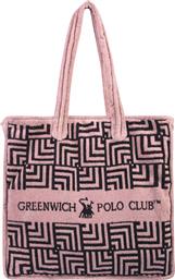Greenwich Polo Club Υφασμάτινη Τσάντα Θαλάσσης Black/Pink από το Katoikein
