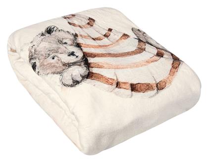 Greenwich Polo Club Κουβέρτα Κούνιας Fleece Καφέ Cream, Taupe, Teracotta 110x150εκ.