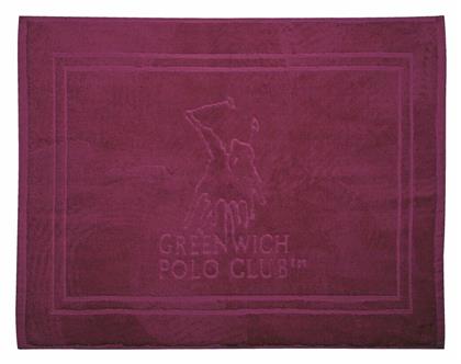 Greenwich Polo Club Πατάκι Μπάνιου Βαμβακερό 3044 220750703044 Μπορντό 50x70εκ.