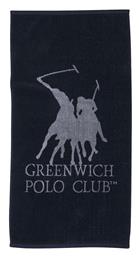 Greenwich Polo Club Πετσέτα Γυμναστηρίου Βαμβακερή Μαύρη 45x90cm