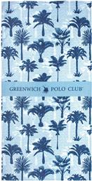 Greenwich Polo Club Πετσέτα Θαλάσσης Γαλάζια 170x80εκ.