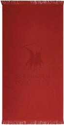 Greenwich Polo Club Πετσέτα Θαλάσσης Κόκκινη 170x80εκ. από το Spitishop