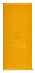 Greenwich Polo Club Πετσέτα Θαλάσσης Βαμβακερή Ώχρα