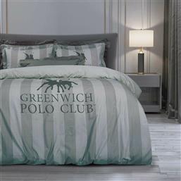 Greenwich Polo Club Σετ Παπλωματοθήκη Βαμβακερή Υπέρδιπλη με 2 Μαξιλαροθήκες 220x240 2099 από το 24home